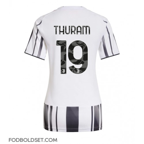 Juventus Khephren Thuram #19 Hjemmebanetrøje Dame 2025-26 Kortærmet